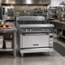 Thumbnail image #2 for Vulcan V Series 36-Inch Heavy Duty Gas Work Top Spreader with Cabinet Base