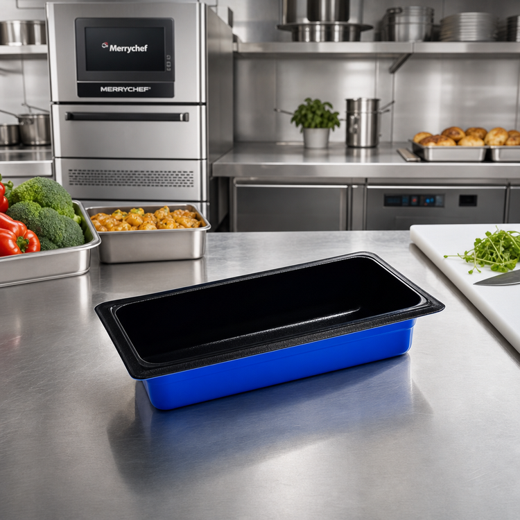 Product image #2 for Merrychef USA Non-Stick 1/3 GN Container, 1 Liter Capacity