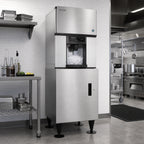 Thumbnail image #2 for Hoshizaki SD-271 Stainless Steel Equipment Stand with Enclosed Locking Cabinet and Flat Top for DCM-271(-OS) Ice Maker/Dispenser