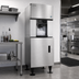 Thumbnail image #2 for Hoshizaki SD-271 Stainless Steel Equipment Stand with Locking Door for DCM-271(-OS) Ice Maker/Dispenser