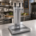 Thumbnail image #2 for Glastender Countertop Glycol-Cooled 3-Faucet Stainless Steel Column Draft Dispensing Tower
