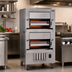 Thumbnail image #2 for Titan JBB-236-IR Double Deck Combination Infrared/Radiant Banquet Broiler