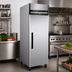 Thumbnail image #2 for Maxx Cold X-Series One-Section 23 Cu. Ft. Upright Reach-In Freezer with Solid Self-Closing Door