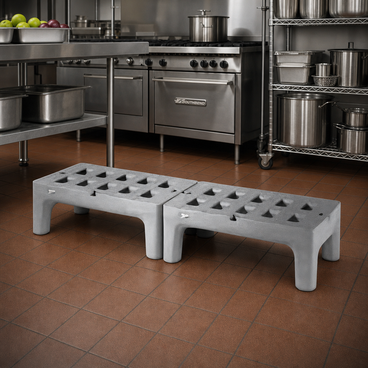 Product image #2 for Metro Bow-Tie 60 Inch Slotted Polymer Dunnage Rack