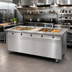 Thumbnail image #2 for Randell Custom & Serving 72-Inch Electric Mobile Modular Hot Food Table with 5 Sealed Wells