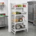 Thumbnail image #3 for Cambro Camshelving Premium Polymer Shelving Unit, 24 x 42 x 84 Inch, 4-Shelf Vented Stationary Starter Unit