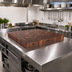 Thumbnail image #2 for Boos Block End Grain American Black Walnut Island Countertop, 30 x 32 x 2-1/4 Inch Thick