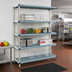 Thumbnail image #2 for MetroMax Q 72 Inch Wide x 21 Inch Deep x 74 Inch High 5-Shelf Add-On Polymer/Wire Shelving Unit