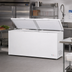 Thumbnail image #2 for Maxx Cold Select Series 23.6 Cu. Ft. Commercial Chest Freezer with Dual Locking Hinged Lids, White