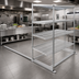 Thumbnail image #2 for Eagle Floor-Trak Single-Deep 12-Foot Floor Track Kit for Wire Shelving