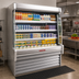 Thumbnail image #2 for Howard-McCray 35E Series Endless Dairy Open Merchandiser, 147-Inch Wide, Remote Refrigeration, LED-Lit Shelves