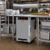 Thumbnail image #3 for Metro HotBlox Narrow 8-Pan Pass-Thru Undercounter Insulated Holding Cabinet with Digital Touchscreen