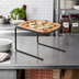 Thumbnail image #2 for American Metalcraft Universal Rectangular Black Pizza Stand, 9 x 8 x 7 Inches