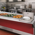 Thumbnail image #2 for Vollrath 4-Series Signature Server Stainless Steel Countertop Plate Rest, Right Side, 28 Inch