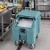 Thumbnail image #3 for Cambro SlidingLid™ Slant Top Mobile Ice Caddy, 100 lb. Capacity, Slate Blue