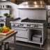 Thumbnail image #2 for Garland US Range U-Series 48-Inch Gas Restaurant Range with 6 Open Burners, 12-Inch Griddle, and Standard Oven