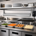 Thumbnail image #2 for Vollrath 60-Inch Low Profile Unlighted Strip Heat Lamp with Remote Toggle Switch, 208V