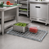 Thumbnail image #2 for Quantum 42 x 24 Inch Dunnage Rack with Removable Wire Top Mat, Gray Epoxy Antimicrobial Finish