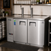 Thumbnail image #2 for Everest Refrigeration EBD2-SS Two-Section Direct Draw Keg Refrigerator, 57-3/4-Inch Wide, Stainless Steel, 2 Half-Barrel Capacity