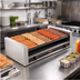 Thumbnail image #2 for Roll-A-Grill Slanted Hot Dog Roller Grill, 33 Hot Dog Capacity, 12 GripsIt Rollers, 120V