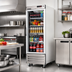 Thumbnail image #2 for Everest Refrigeration EBGR1 One-Section Bottom-Mount Upright Glass Door Reach-In Refrigerator, 21 Cu. Ft., 27 Inch Wide
