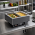 Thumbnail image #2 for Vollrath Two-Well Drop-In Electric Hot Food Well, Infinite Controls, 120V