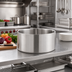 Thumbnail image #2 for Satin Finish Double-Wall Stainless Steel Serving Bowl, 12 Inch, 220 oz.