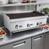 Thumbnail image #3 for General 36-Inch Countertop Char-Rock Gas Charbroiler with Lava Rocks