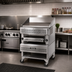Thumbnail image #2 for Vulcan VST3B Heavy Duty 36-Inch Gas Ceramic Chophouse Upright Broiler with 1/2-Inch Griddle Plate