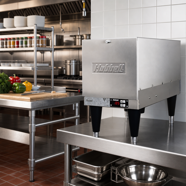 Product image #2 for Hubbell Water Heaters J66 Electric 6 kW 6-Gallon Stainless Steel Storage Booster Heater