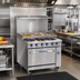 Thumbnail image #2 for Imperial Pro Series 36-Inch Gas Restaurant Range with Griddle Top and Standard Oven