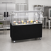 Thumbnail image #2 for Vollrath 2-Series Affordable Portable 60-Inch Cafeteria Utility Station with Solid Base and Breath Guard