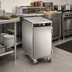 Thumbnail image #2 for Handy Line Mobile Undercounter Heated Holding Cabinet, 1 Compartment, Solid Door, Stainless Steel