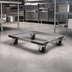 Thumbnail image #2 for Metro 24-Inch W x 18-Inch D Stainless Steel Truck Dolly Frame with Wraparound Bumper
