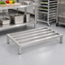 Thumbnail image #2 for Panco 60-Inch W x 20-Inch D x 8-Inch H Aluminum Tubular Dunnage Rack, 1,500 lb Capacity