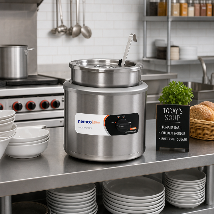 Product image #2 for 11 Quart Countertop Round Wet Well Cooker/Warmer, 120V