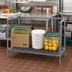 Thumbnail image #2 for Quantum Modular Wire Dunnage Rack, 42 x 18 x 34 Inches, Gray Epoxy Antimicrobial Finish