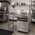 Thumbnail image #2 for Advance Tabco Special Value Series Undercounter Dish Table with Left Sink Bowl and Backsplash, 48 x 30 Inches