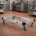 Thumbnail image #2 for Metro Made-to-Order 60 x 21 Inch Stainless Steel Truck Dolly Frame with Corner Bumpers