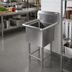 Thumbnail image #2 for John Boos Pro-Bowl 1-Compartment Stainless Steel Sink with 18 x 24 x 14 Inch Bowl and 10 Inch Backsplash