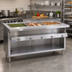 Thumbnail image #2 for Thurmaduke G-3-DLSS 3-Well Full-Size Gas Dry Heat Steam Table with Undershelf