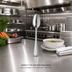 Thumbnail image #2 for Avalon 7-1/4-Inch Oval Soup Spoon, Extra-Heavy Weight, 18/8 Stainless Steel, Mirror Finish