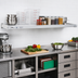 Thumbnail image #3 for New Age Adjust-A-Shelf Heavy-Duty Wall-Mounted Shelf, 96