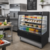 Thumbnail image #2 for Omcan 51-Inch Open-Air Refrigerated Merchandiser, 27.2 Cu. Ft., Floor Model
