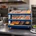 Thumbnail image #2 for Hatco Glo-Ray Designer Slant Display Warmer with Dual Heated Glass Shelves, 27-Inch Countertop