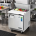 Thumbnail image #2 for Everest Refrigeration EPBNR1 Back-Mount Sandwich Prep Table, 27-3/4 Inch, 8 Cubic Feet, 1 Door