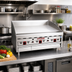 Thumbnail image #2 for MagiKitch'n MKG-36 Countertop Gas Griddle with 35-3/4-Inch x 24-Inch Cooking Surface, 90,000 BTU