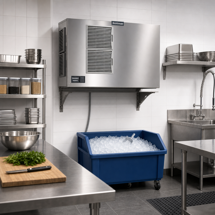 Product image #2 for Scotsman Prodigy ELITE Air-Cooled Self-Contained Modular Cube Ice Machine, Medium Cube, 1,909 lb/24 Hr