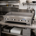 Thumbnail image #2 for Comstock-Castle FHP48-48T 48-Inch Countertop Gas Griddle with 4 Thermostat Controls