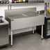 Thumbnail image #3 for Perlick Top Shelf 48-Inch Freestanding Stainless Steel Underbar Drainboard with 6-Inch Backsplash
